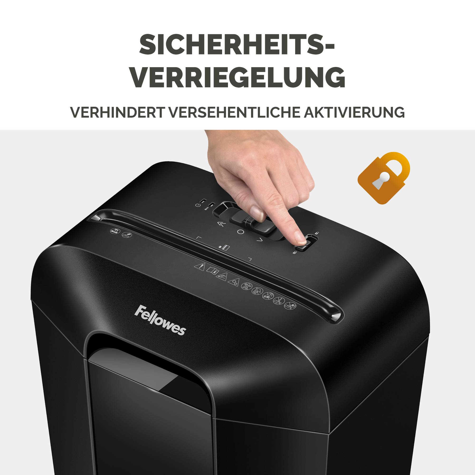 Aktenvernichter Powershred LX45 schwarz-3