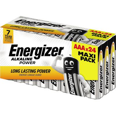 Energizer Power Micro (AAA)-Batterie Alkali-Mangan  1.5 V 24 St.