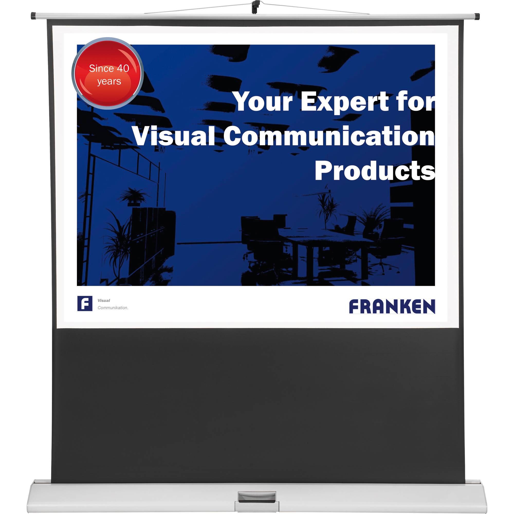 Stativleinwand X-tra! 192,5x9x24,5cm hellgrau - Artikel: 158213581-2