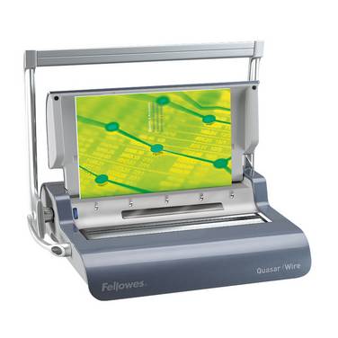 Drahtbindegerät Quasar max. 120Blatt grau - Artikel: 125255580