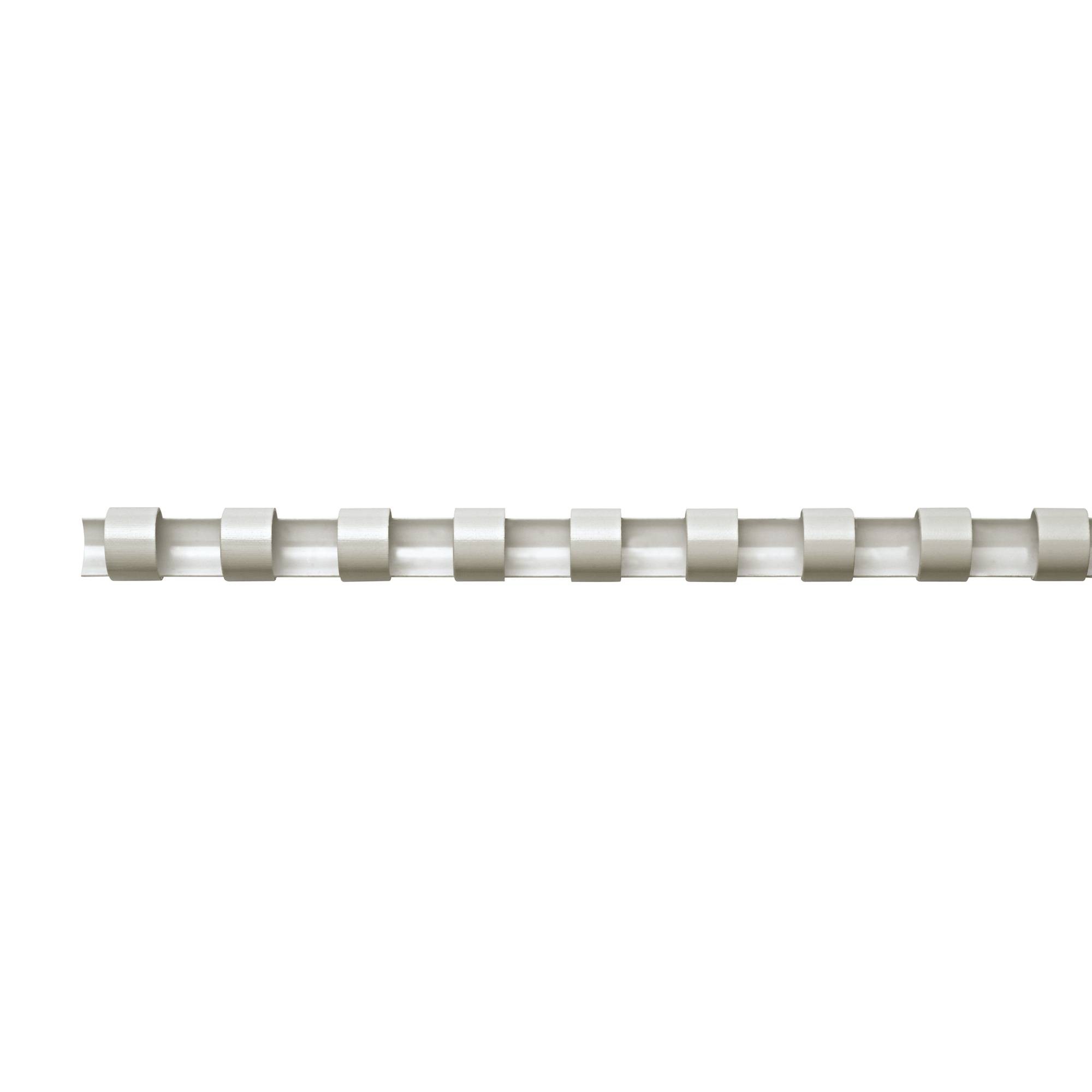 Plastikbinderücken DIN A4 19mm weiß 100 St./Pack.-0
