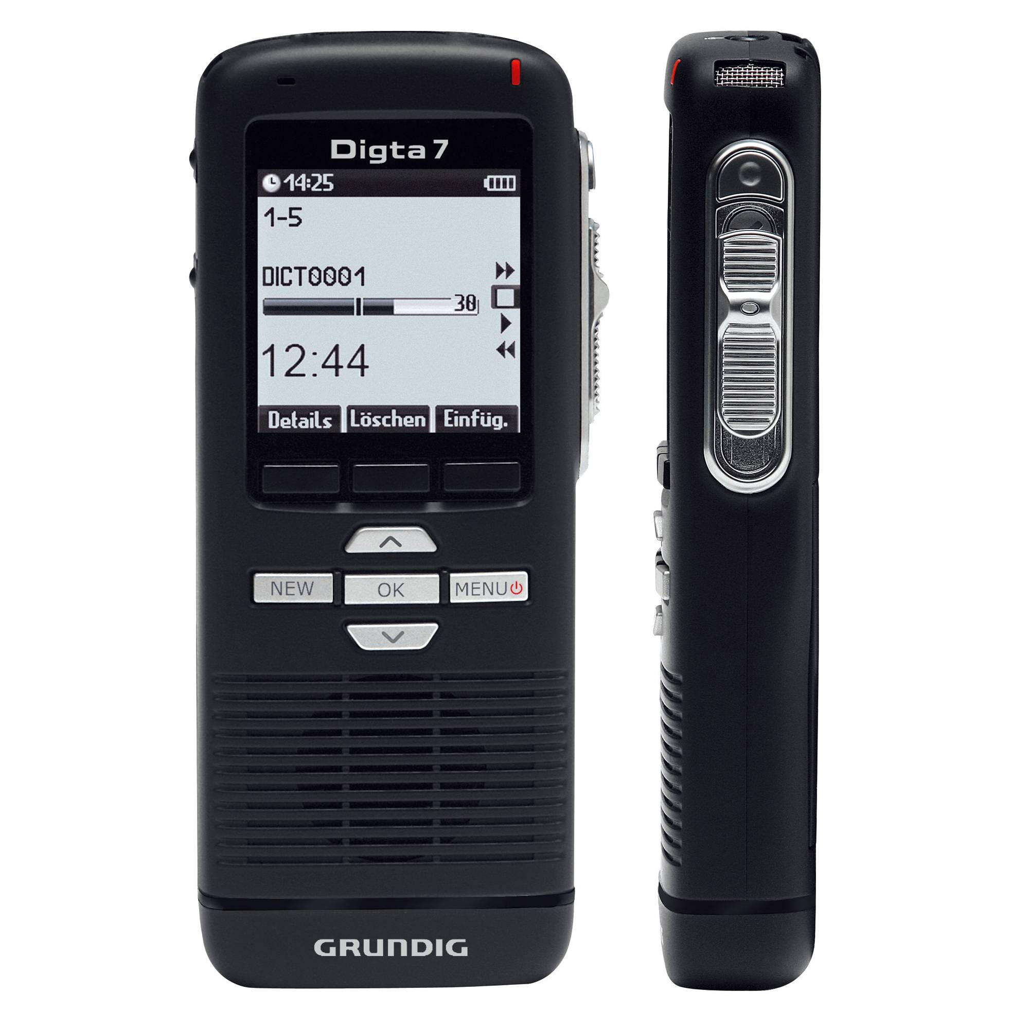 Handdiktiergerät Digta 7 Type 702 digital schwarz-0
