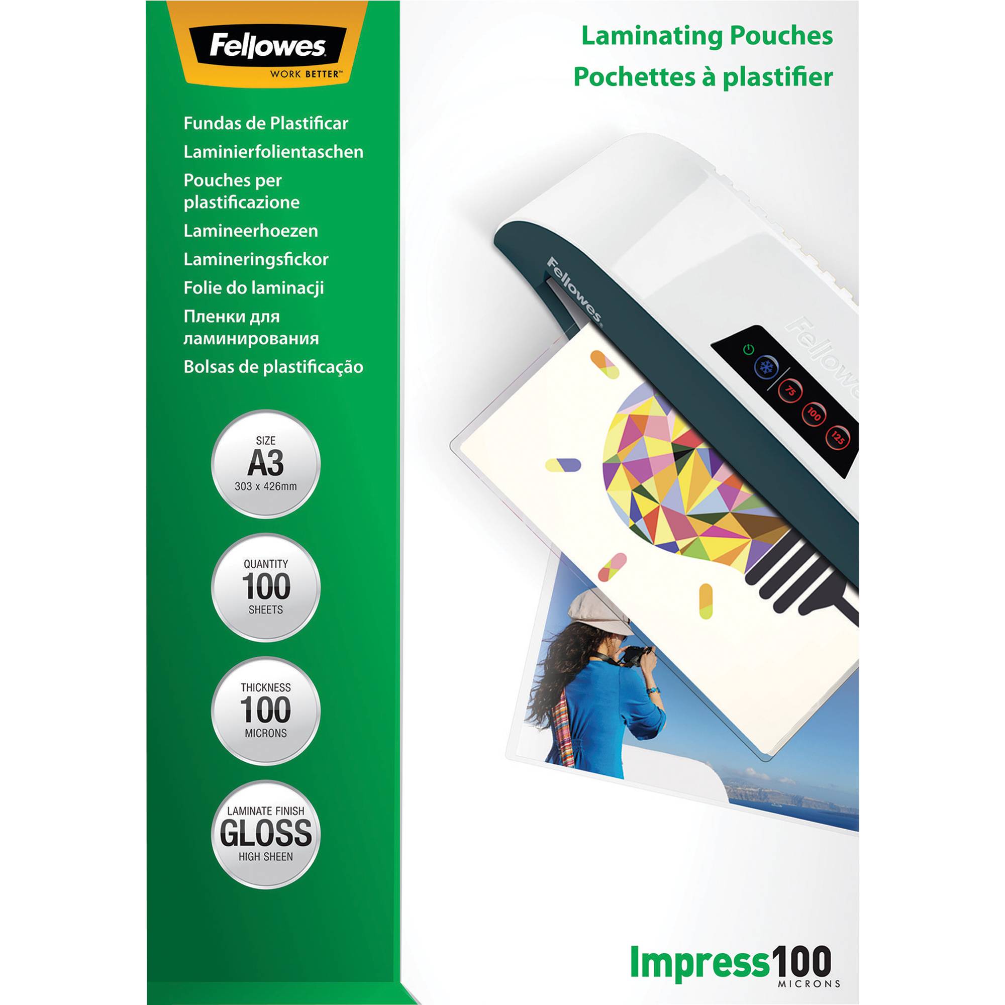 Laminierfolie Impress 100 DIN A3 tr 100 St./Pack.-0
