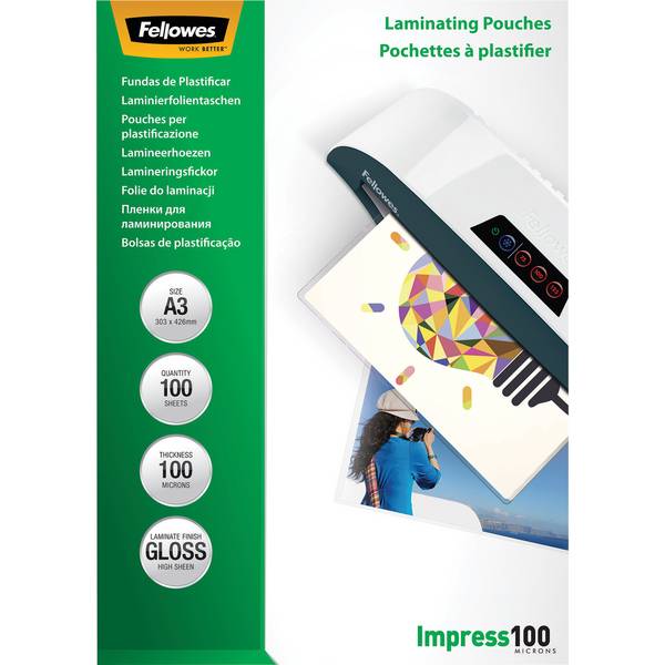 Laminierfolie Impress 100 DIN A3 tr 100 St./Pack.