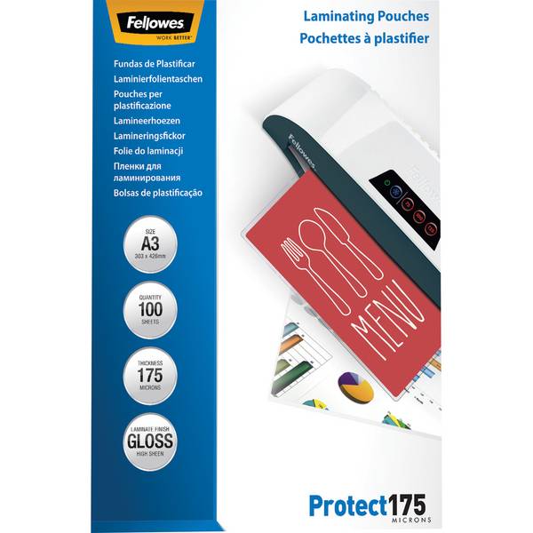Laminierfolie Protect 175 DIN A3 tr 100 St./Pack.