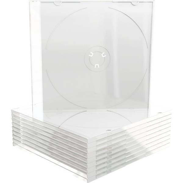 CD-Hülle Slimcase tr 10 St./Pack.