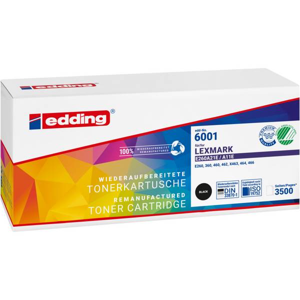 Toner wie Lexmark E260A21E schwarz