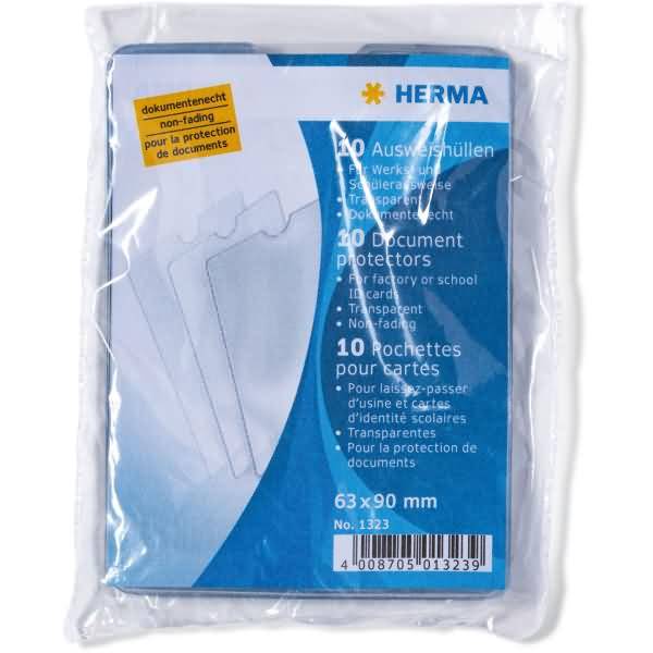 HERMA 1323, Transparent, 63 x 90 mm, 10 Stück(e)