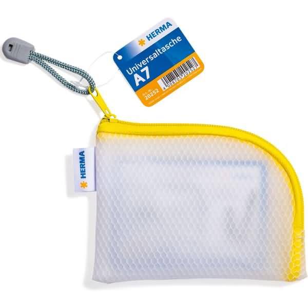 Universaltasche A7 14x10cm gelb-1