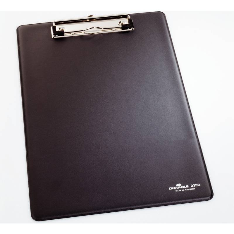 DURABLE Klemmbrett 235001 DIN A4 Federklemme schwarz