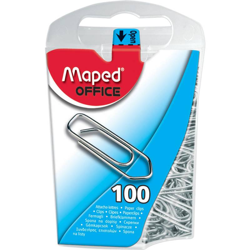 Maped Büroklammern, verzinkt, 25 mm-0