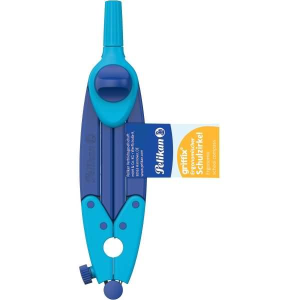 Zirkel griffix 15,5cm blau