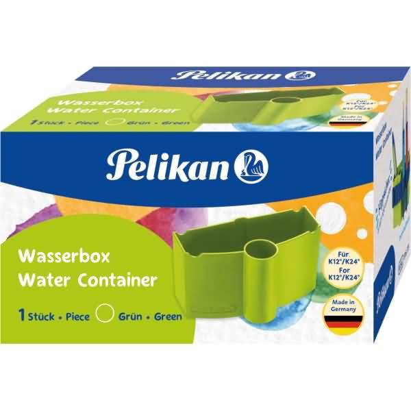 Wasserbecher mit Pinselhalter 6,2x6,4x10,7 grün