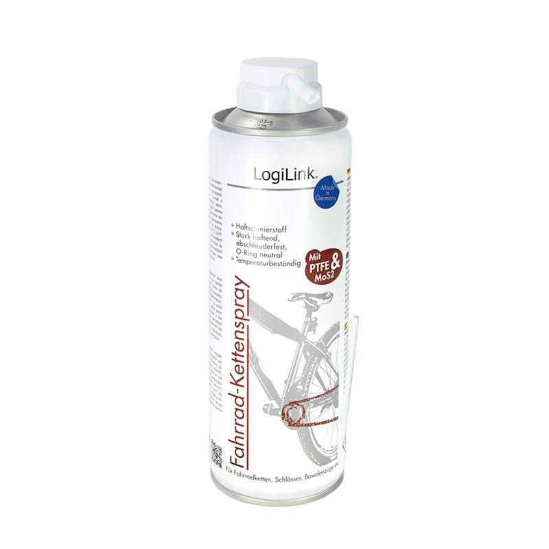 LogiLink Kettenspray für Fahrräder, 300 ml-0