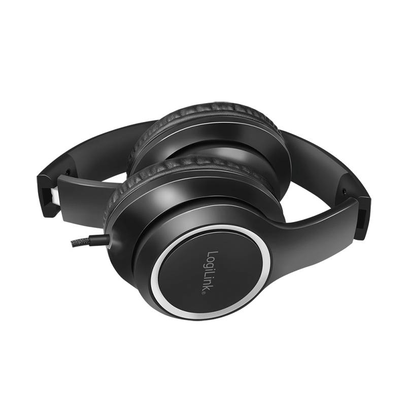 Headset Stereo, with Microphone, 1x 3.5mm, black Eingabe / Ausgabe Kopfhörer & Headsets-3