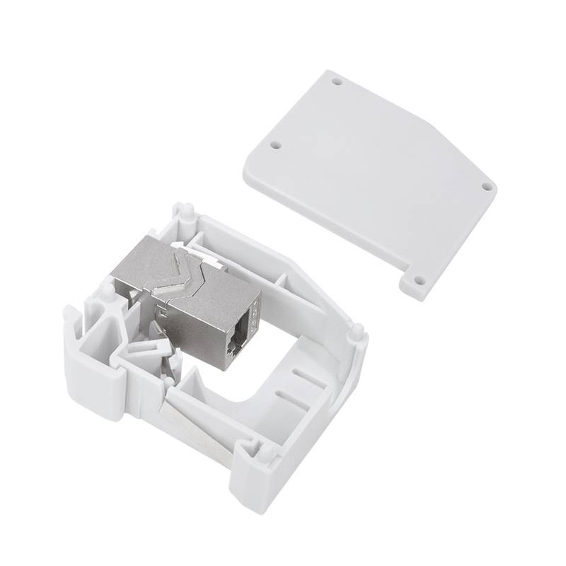 LogiLink MP0056 - Hutschienenadapter mit Cat.6a Kupplung - Adapter - Netzwerk-1