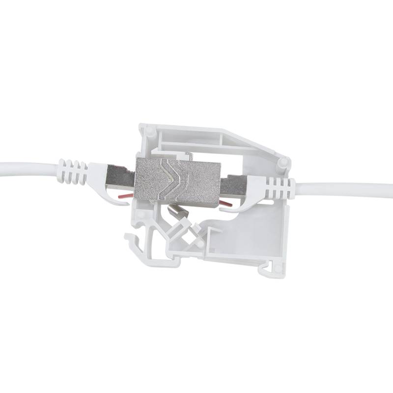 LogiLink MP0056 - Hutschienenadapter mit Cat.6a Kupplung - Adapter - Netzwerk-2