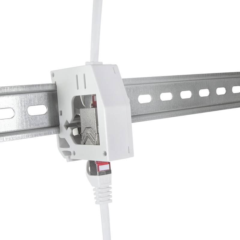 LogiLink MP0056 - Hutschienenadapter mit Cat.6a Kupplung - Adapter - Netzwerk-4