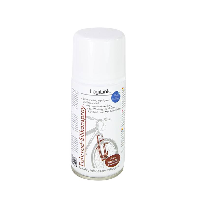 LogiLink Silikonspray für Fahrräder, 150 ml-0
