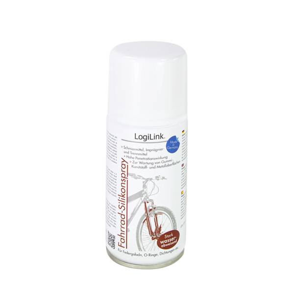 LogiLink Silikonspray für Fahrräder, 150 ml