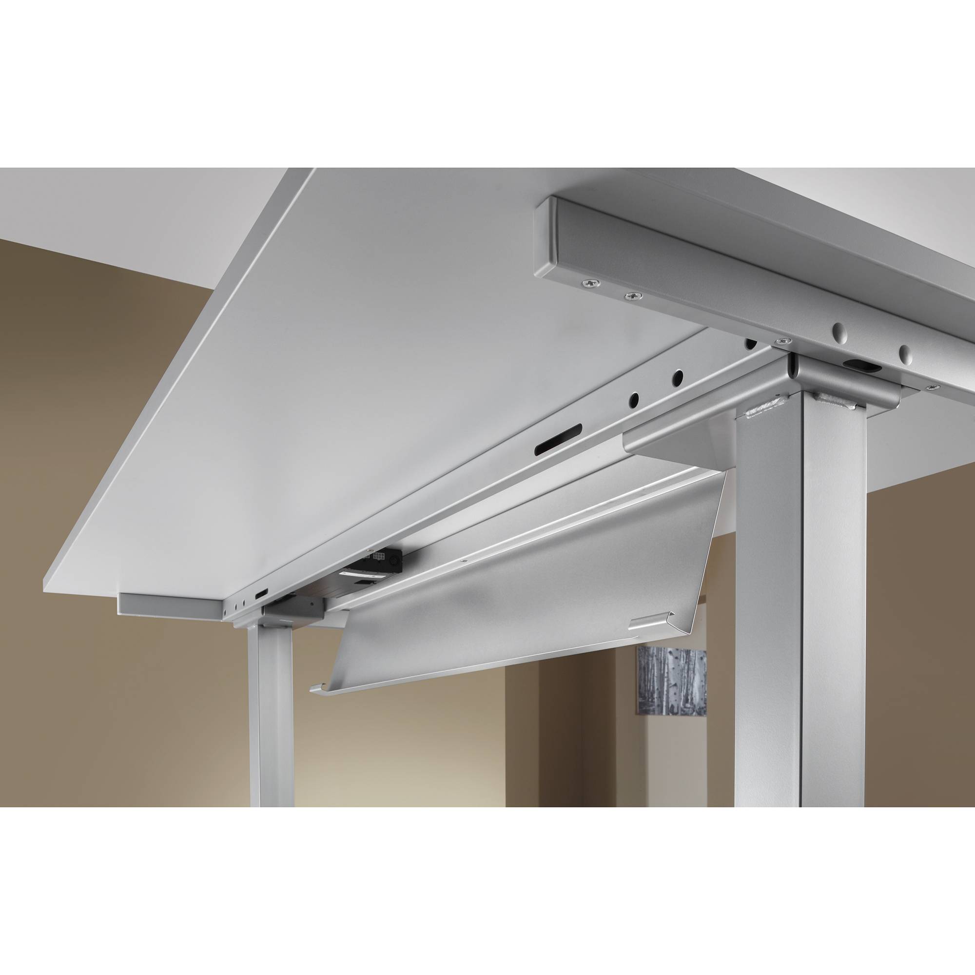 Schreibtisch 200x120cm weiß-2