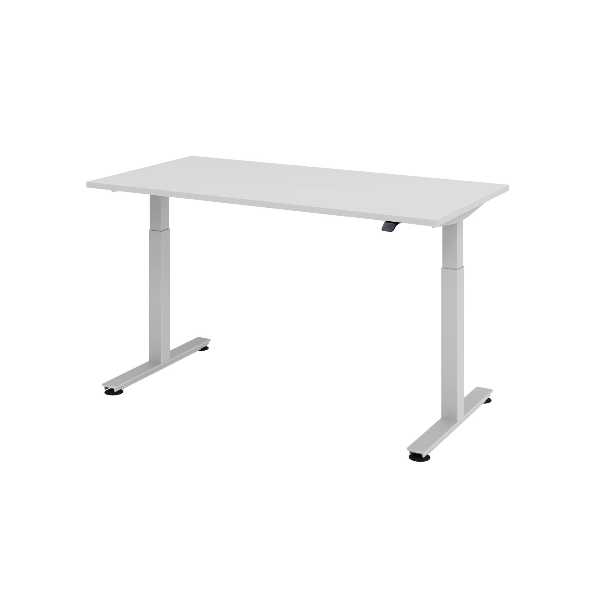 Schreibtisch 160x80cm grau
