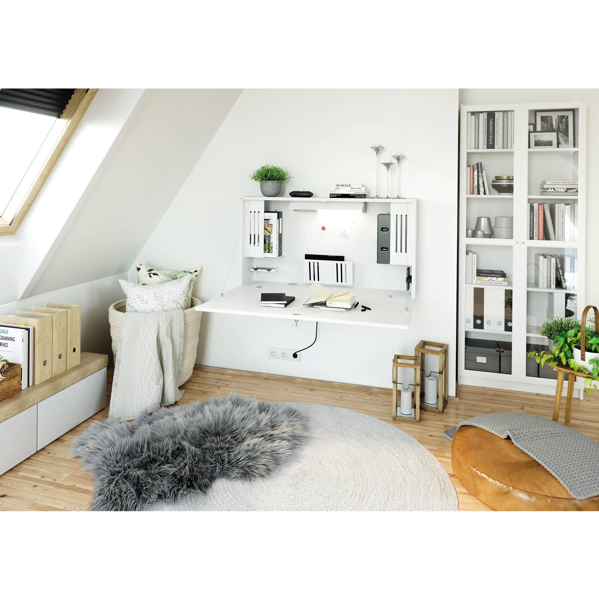 Wandschreibtisch Mini Office-1
