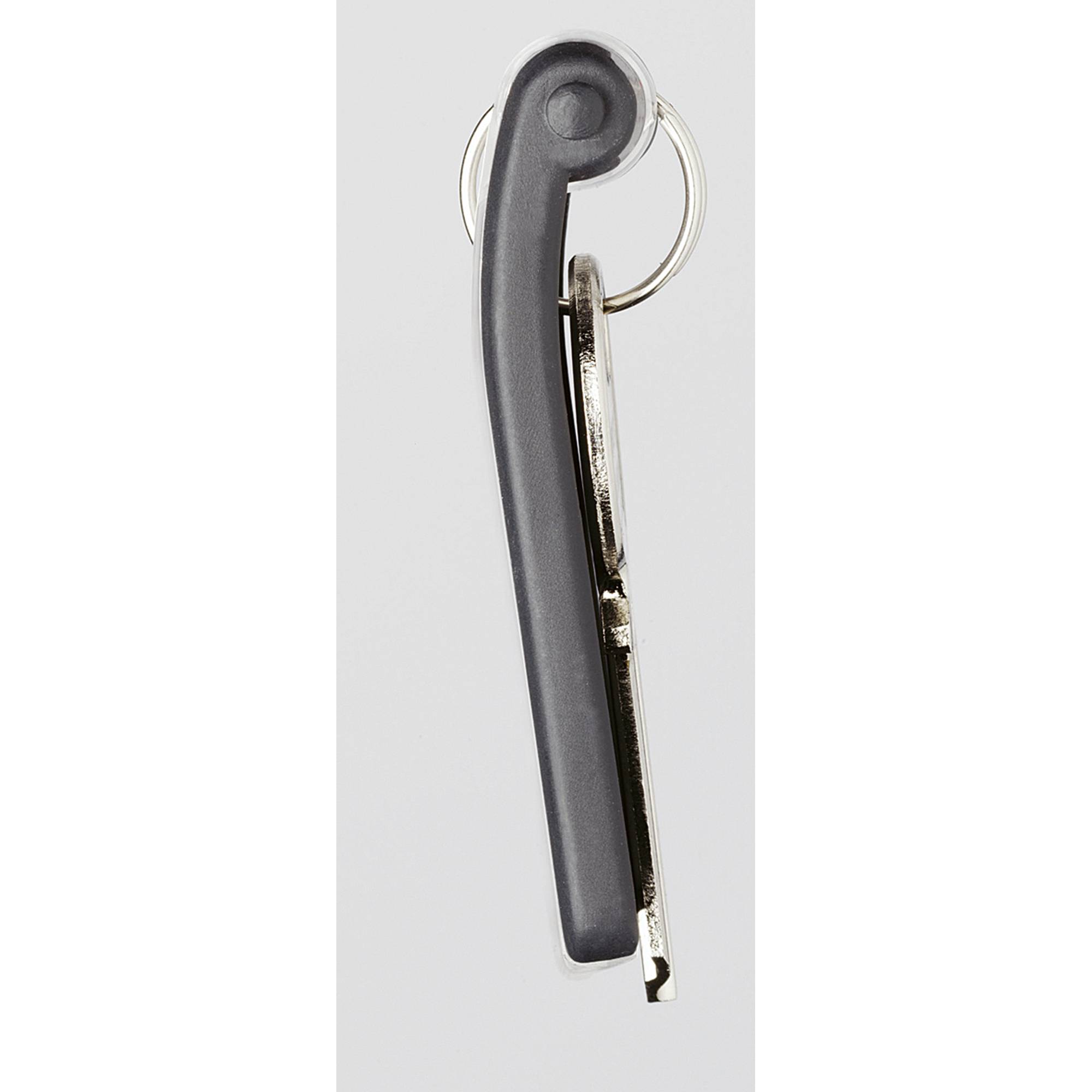 Schlüsselanhänger KEY CLIP schwarz 6 St./Pack.-2