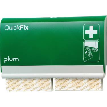 Pflasterspender QuickFix 1 B230xH135xT32ca.mm grün PLUM