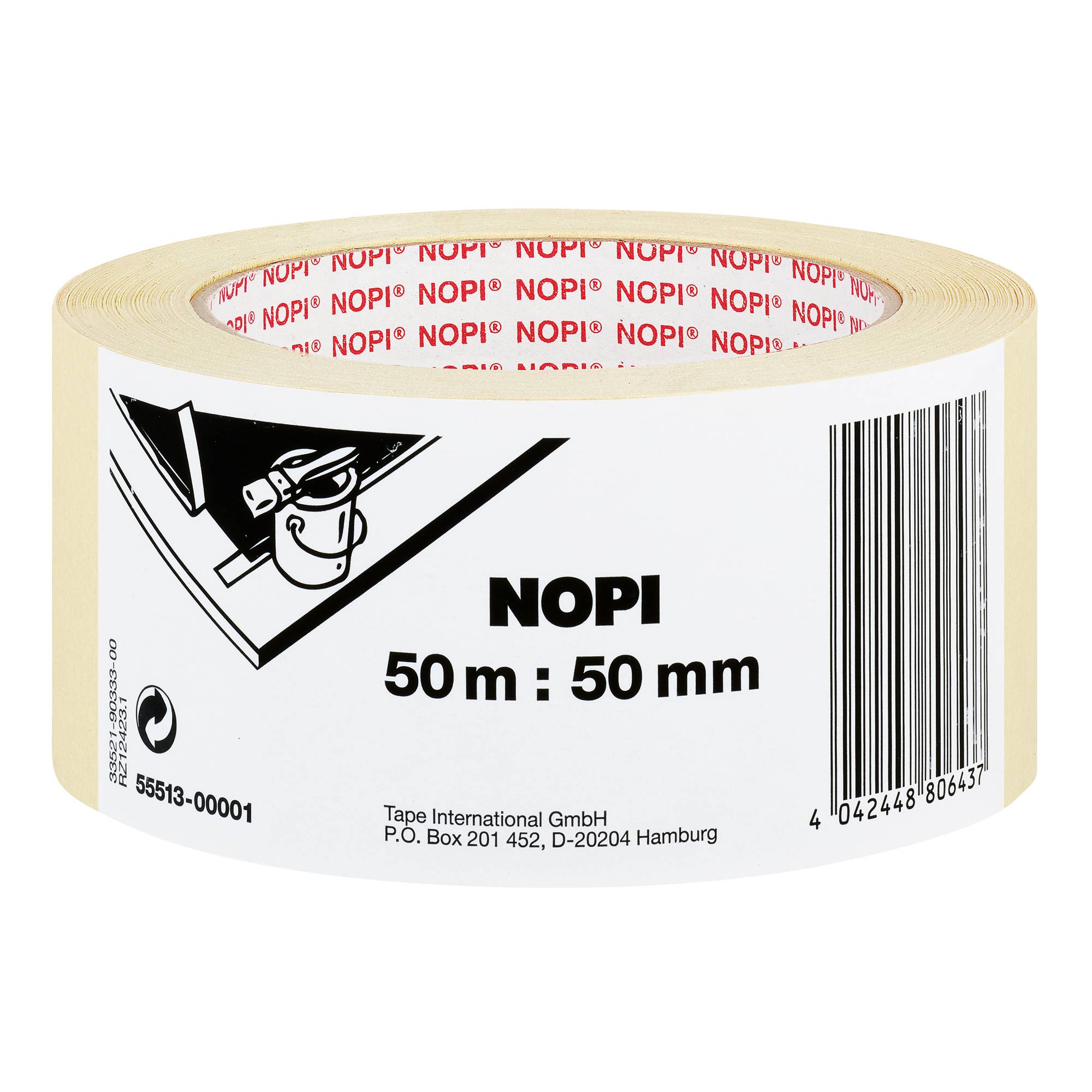 Malerkrepp 50mmx50m beige-0
