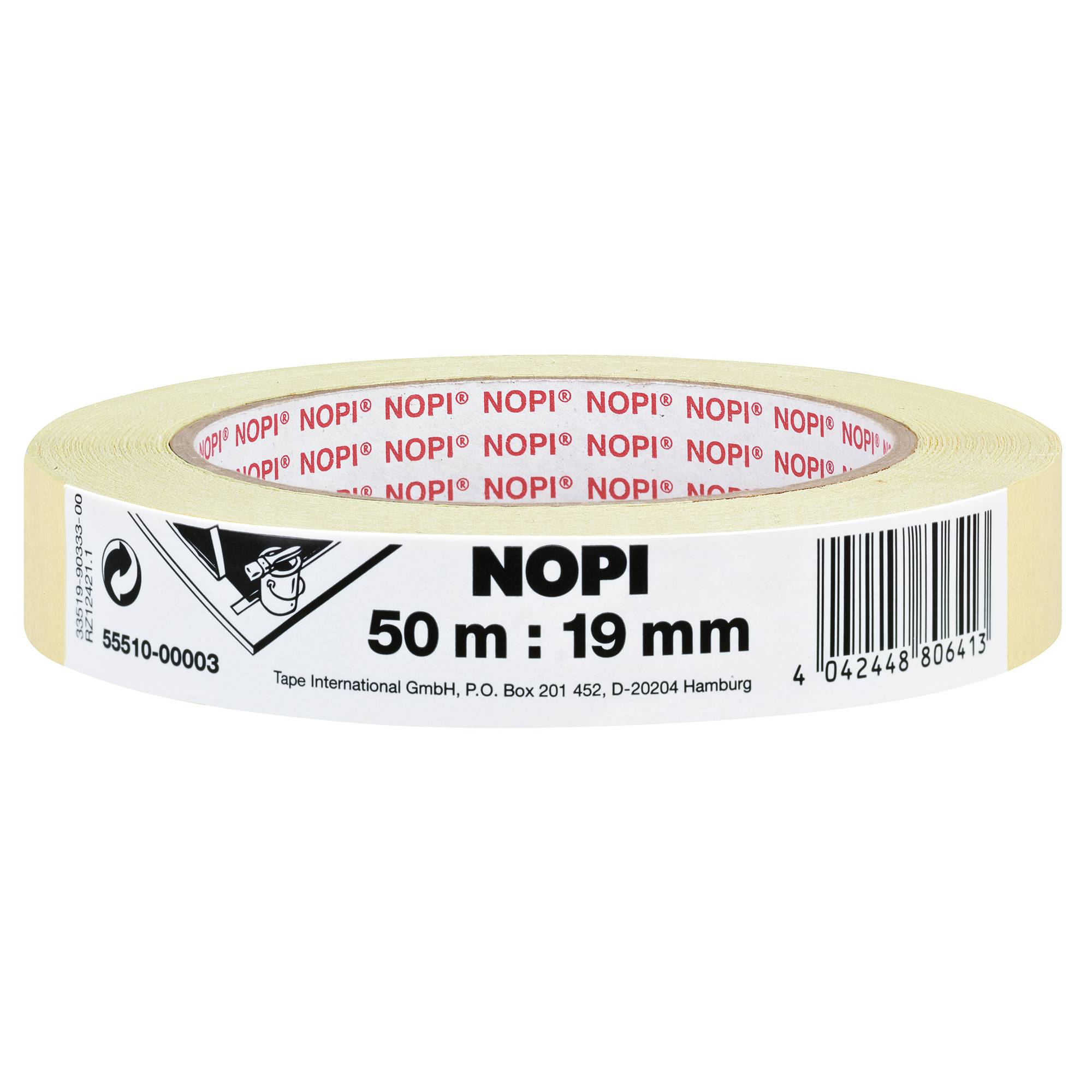 Malerkrepp 19mmx50m beige-0