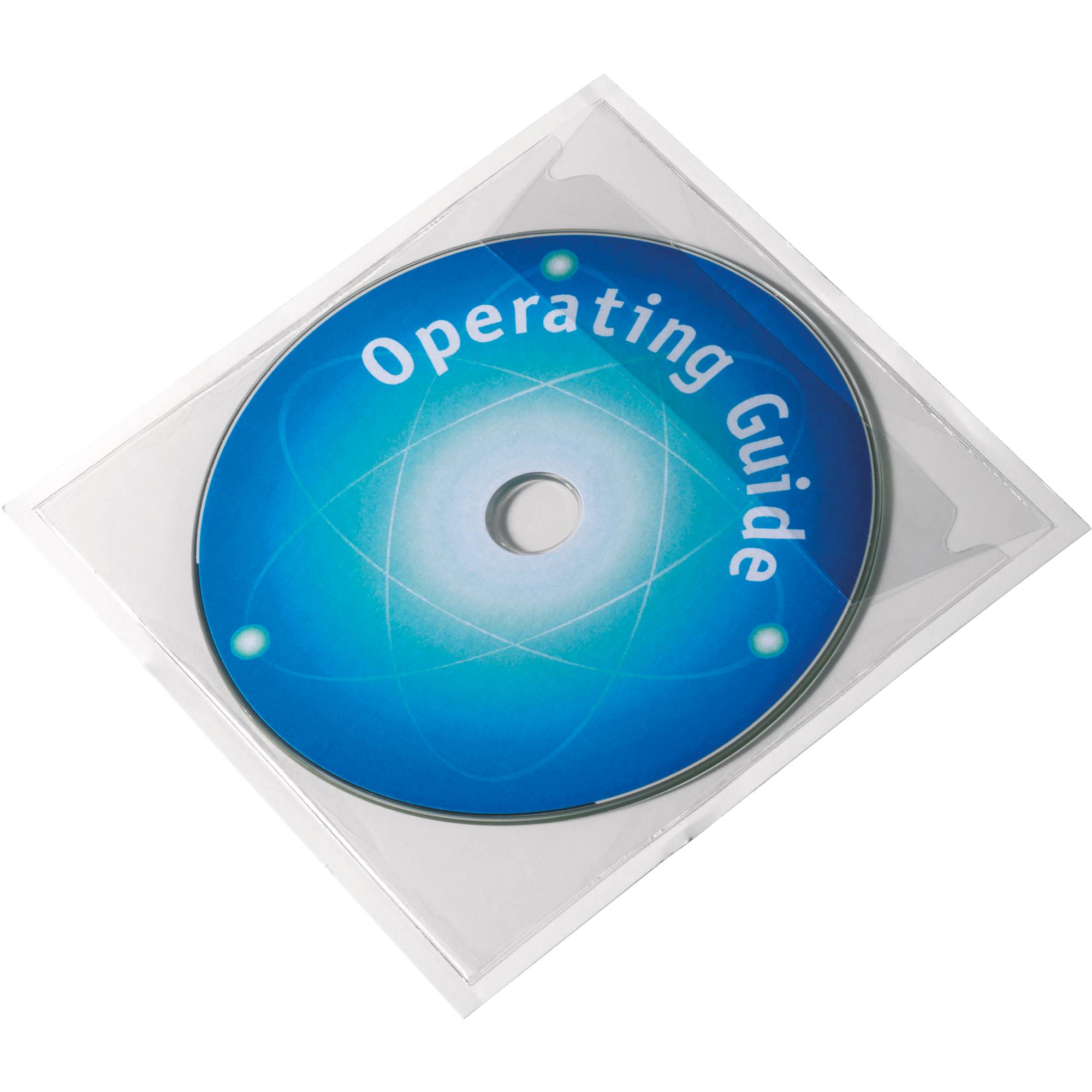 Selbstklebetasche POCKETFIX CD tr 100 St./Pack.-1