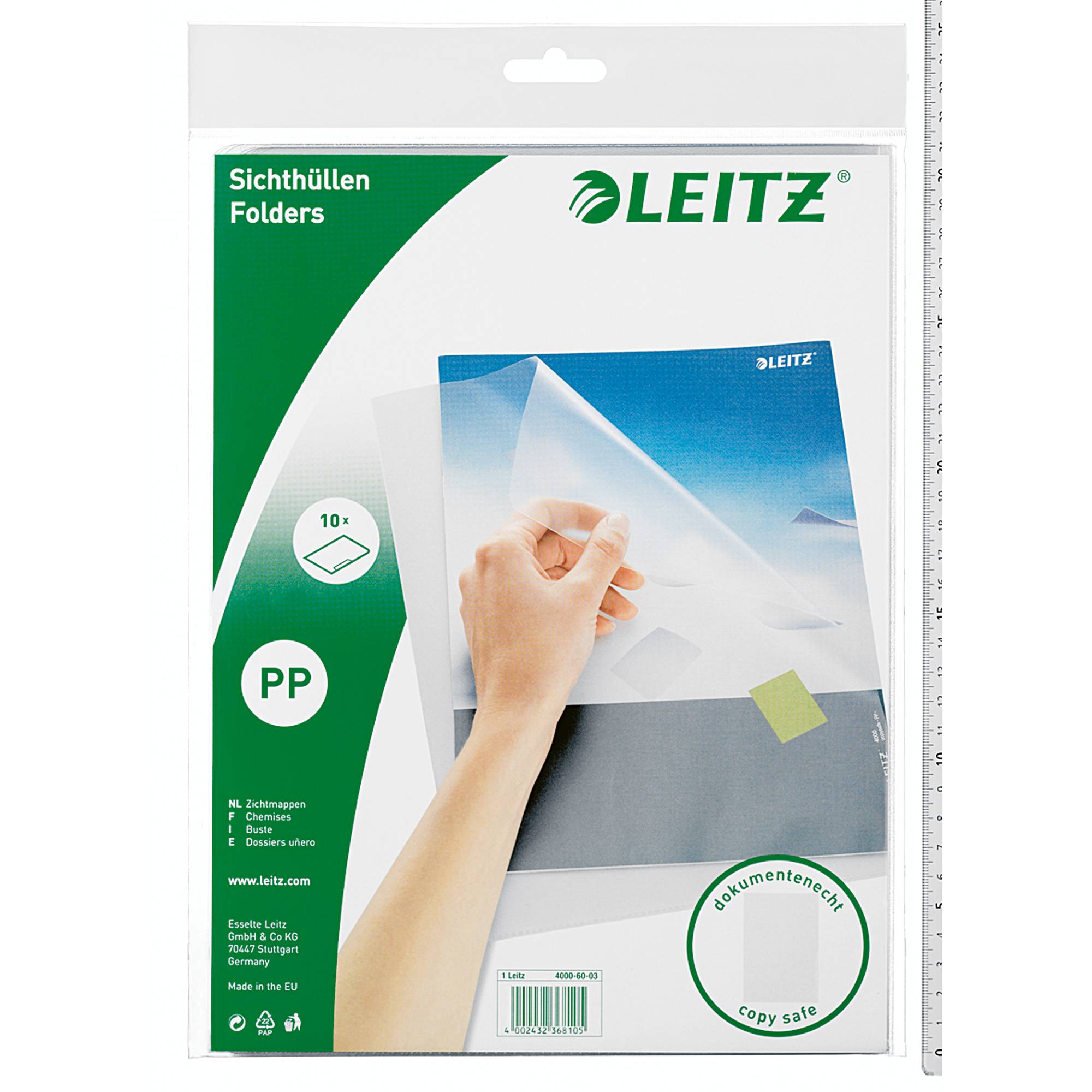 Sichthülle DIN A4 transparent 10 St./Pack.-0