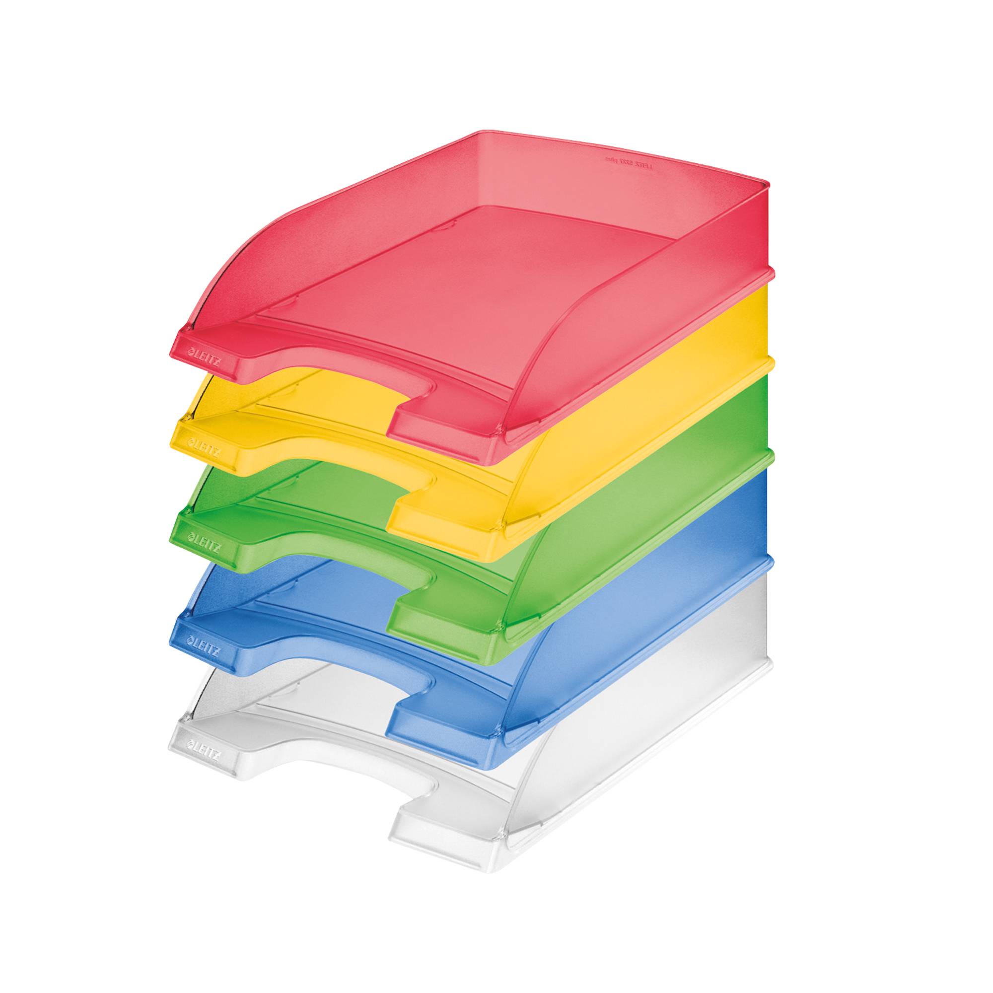 Briefablage Transparent Plus DIN A4 PS dunkelblau-1