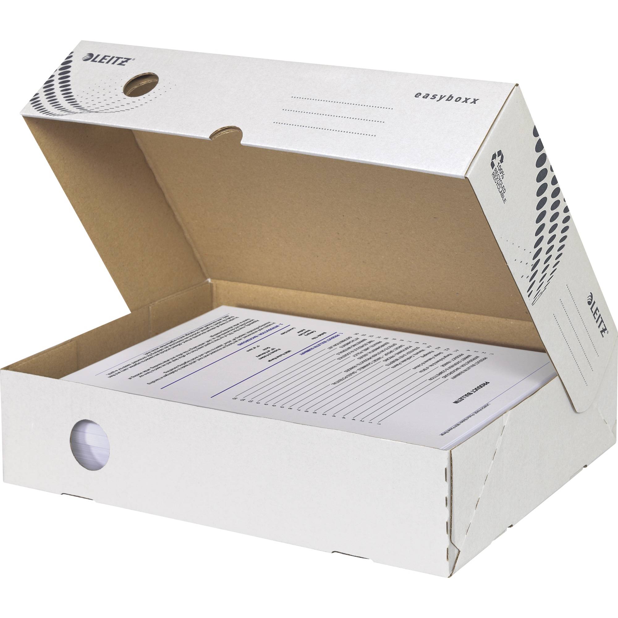 Leitz Archivbox easyboxx 61340000 breite 80mm ws-0
