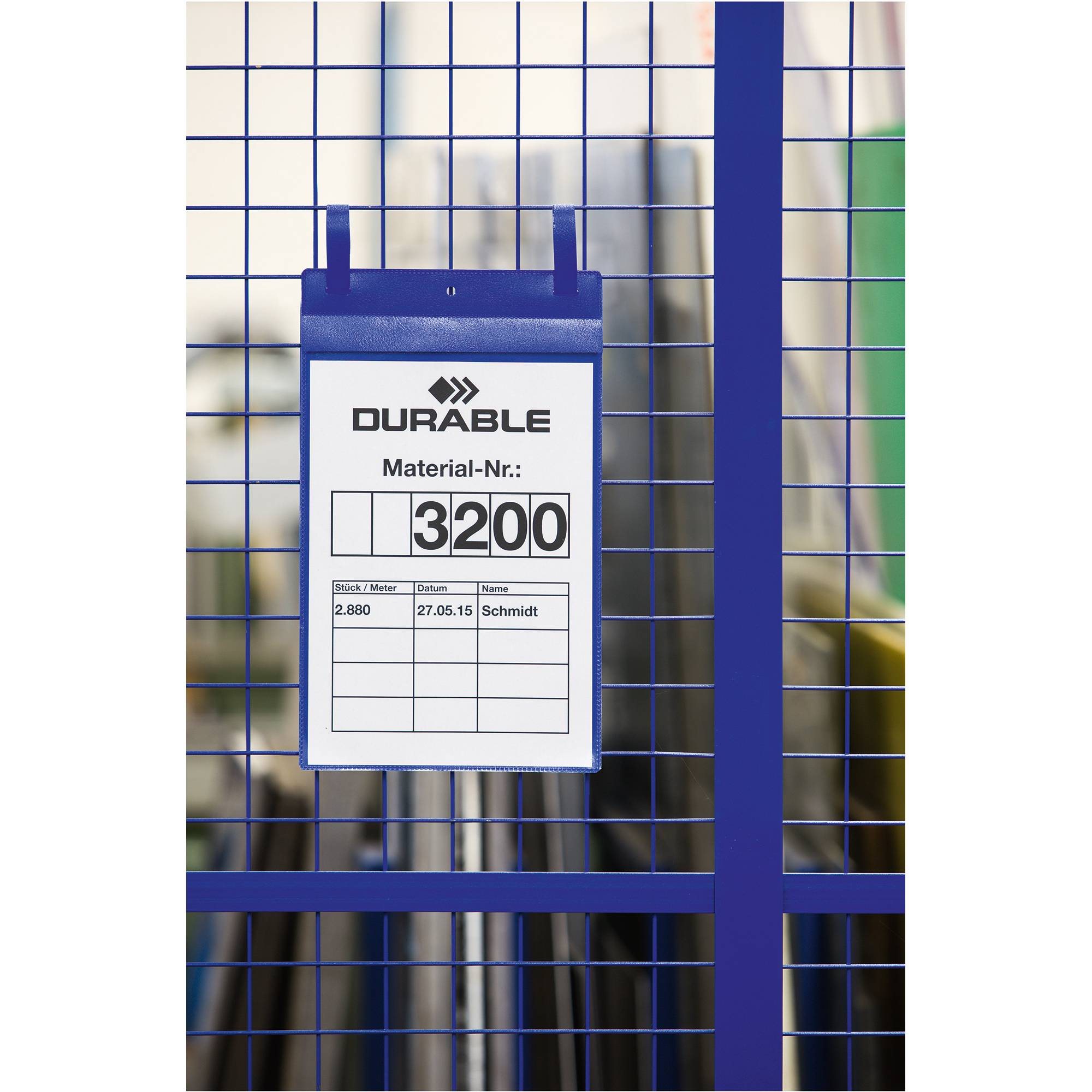 Logistiktasche Lasche A4 hoch d.bl 50 St./Pack.-1