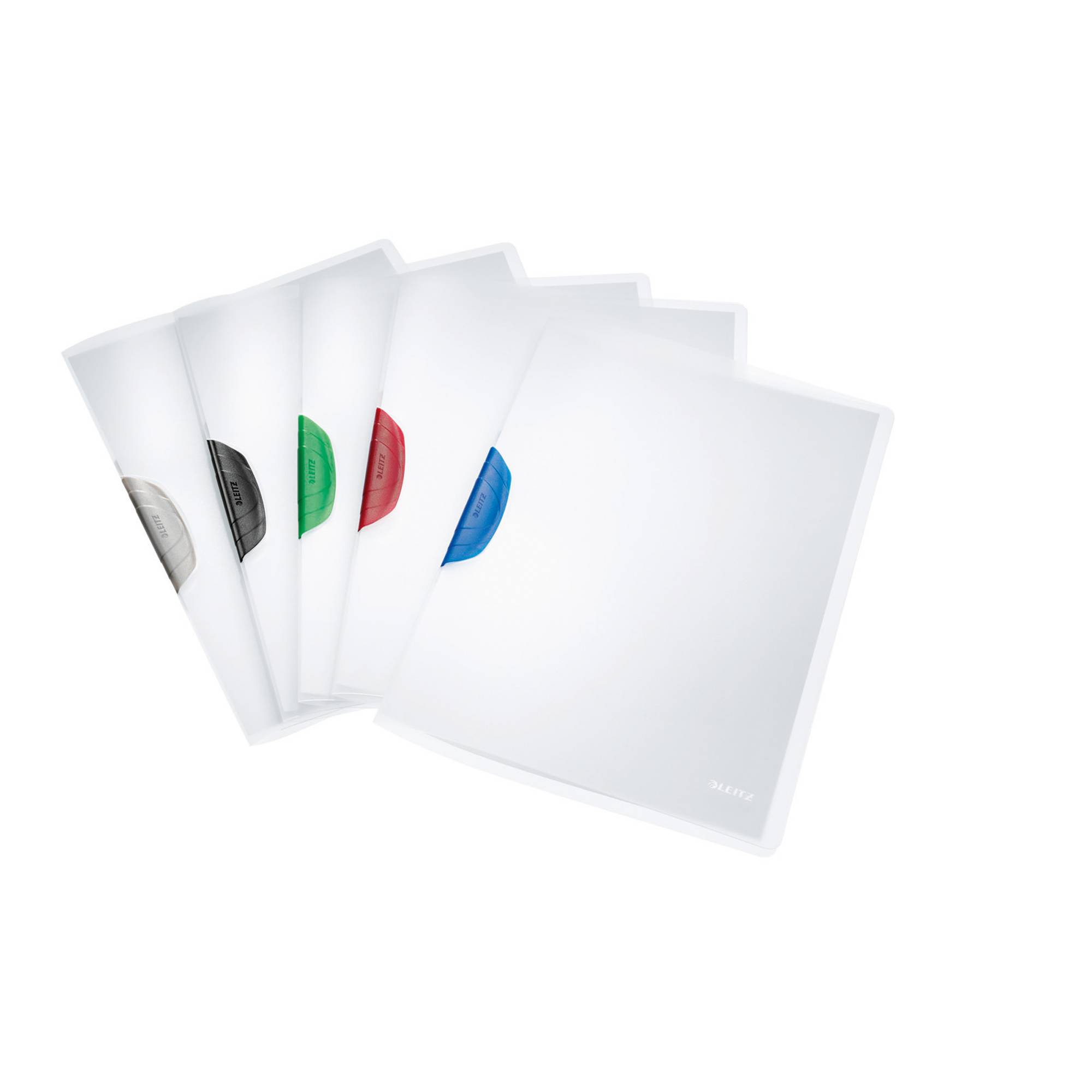 Klemmmappe ColorClip DIN A4 max. 30Blatt PP rot-1