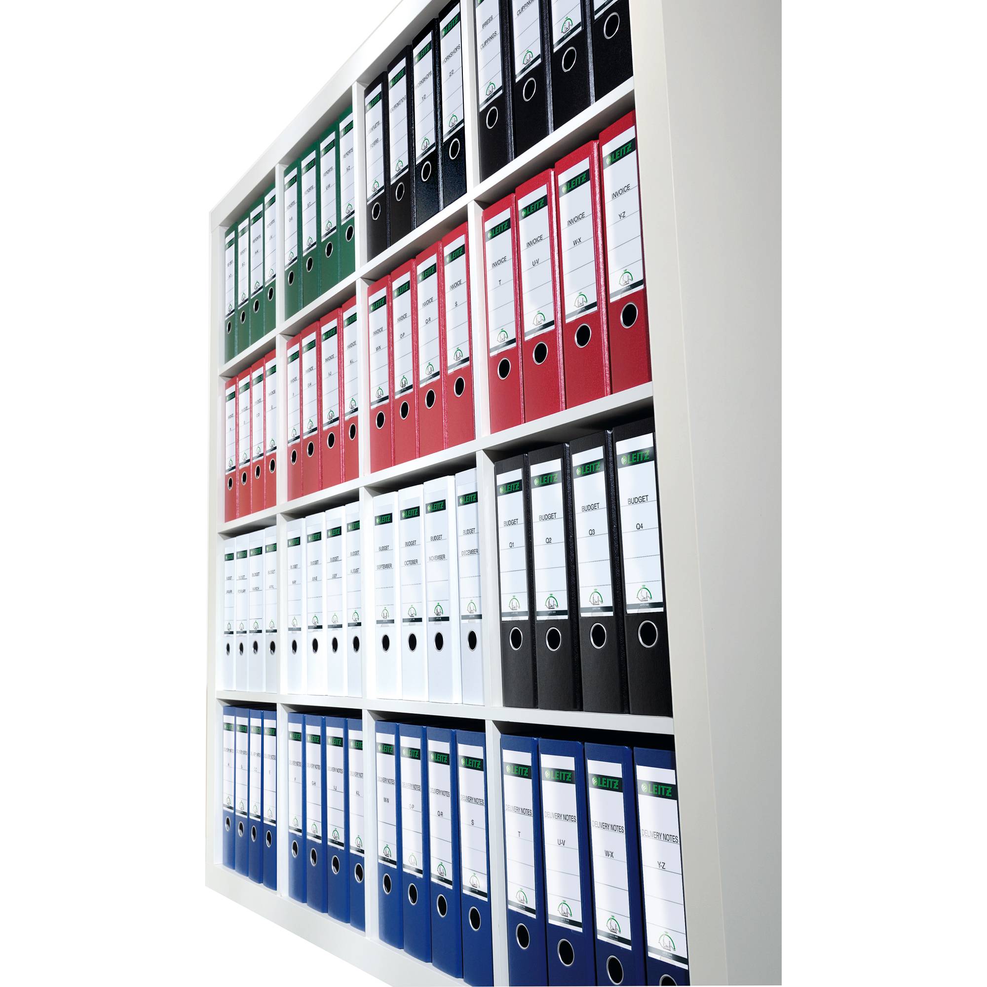 Ordneretikett lang/schmal Papier ge 125 St./Pack.-1