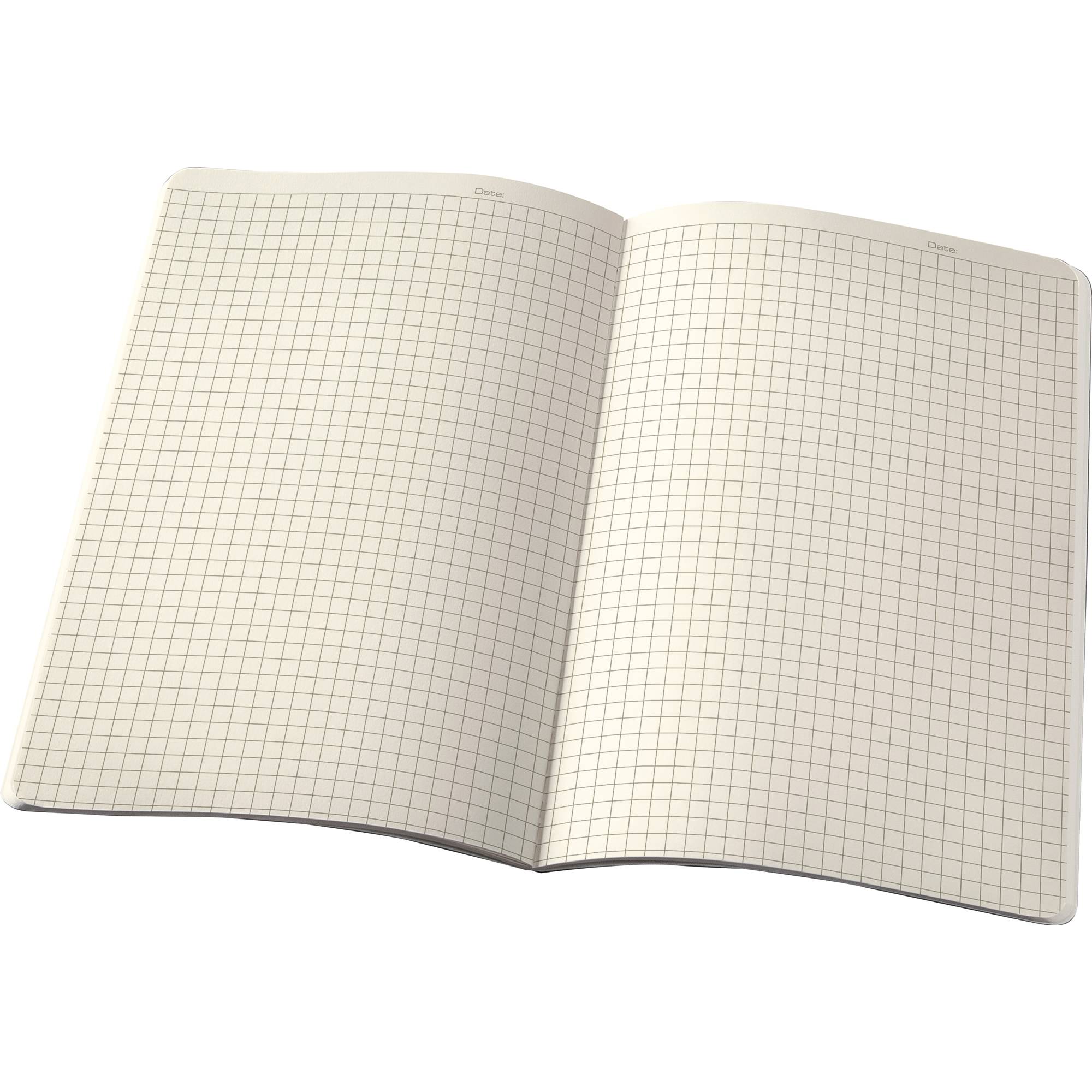Notizbuch Conceptum ca. DIN A6 SC kariert 32Bl. sw-4