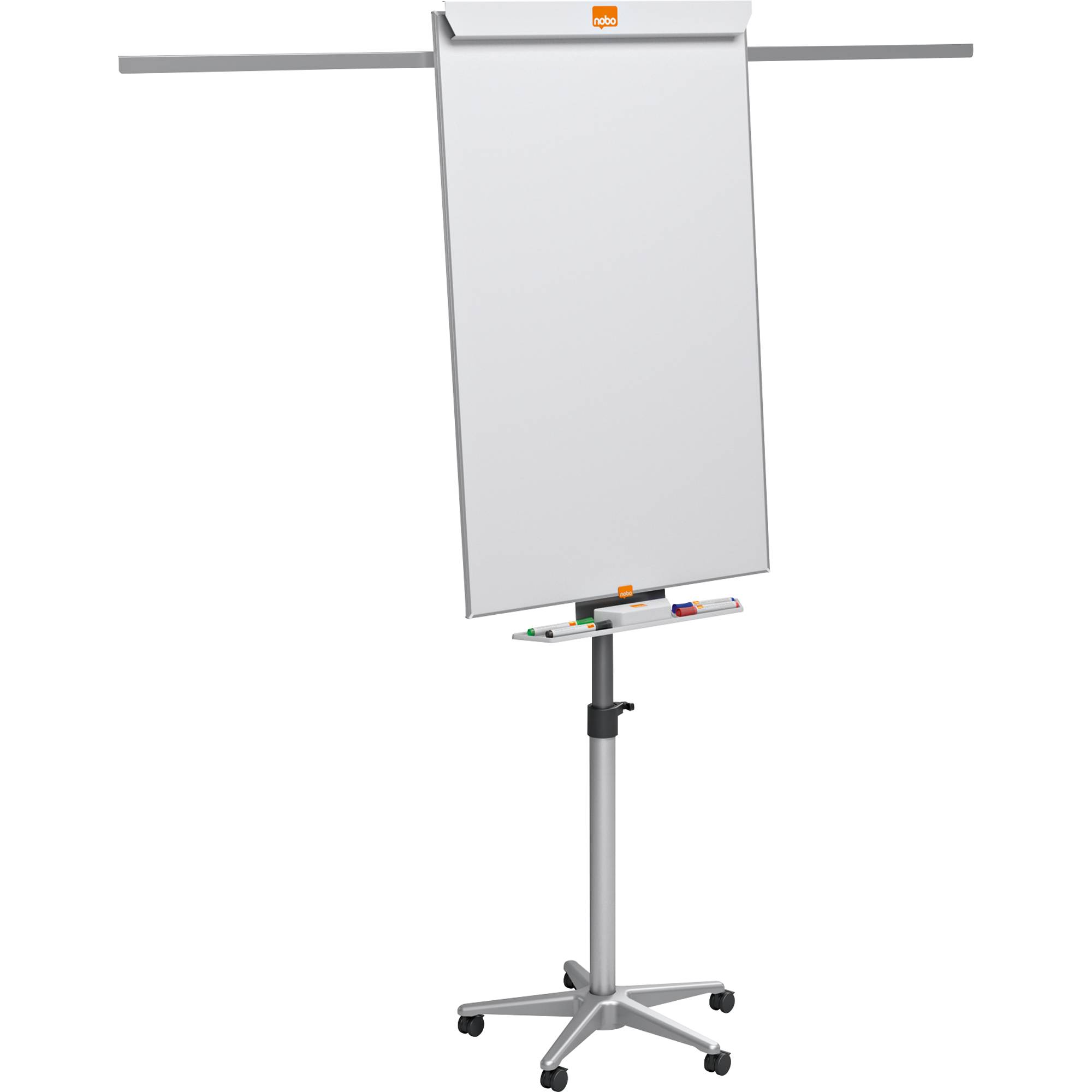 Flipchart Piranha mobil 70x100cm Sternfuß silber-2