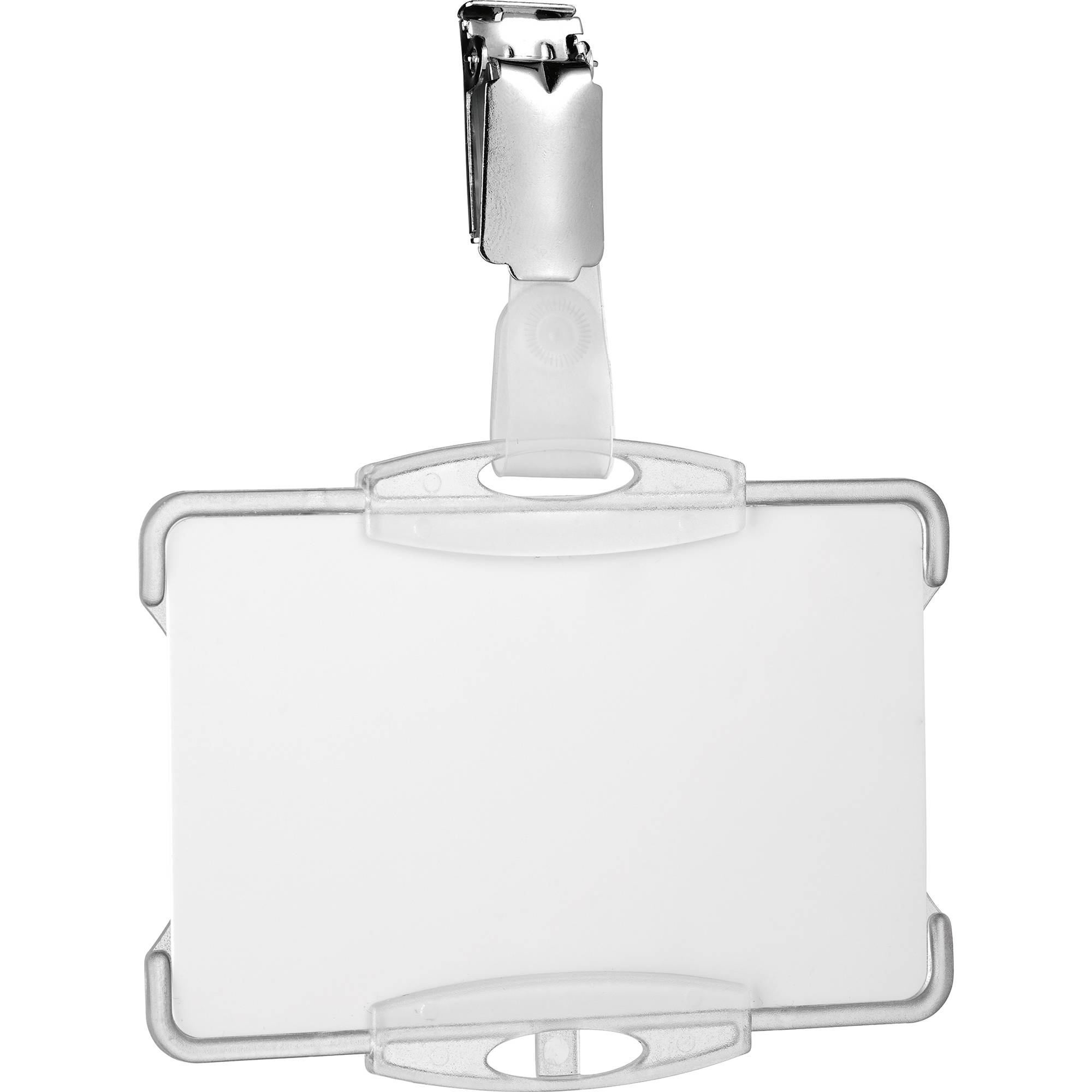 Namenschild 87x54mm transparent 25 St./Pack-1