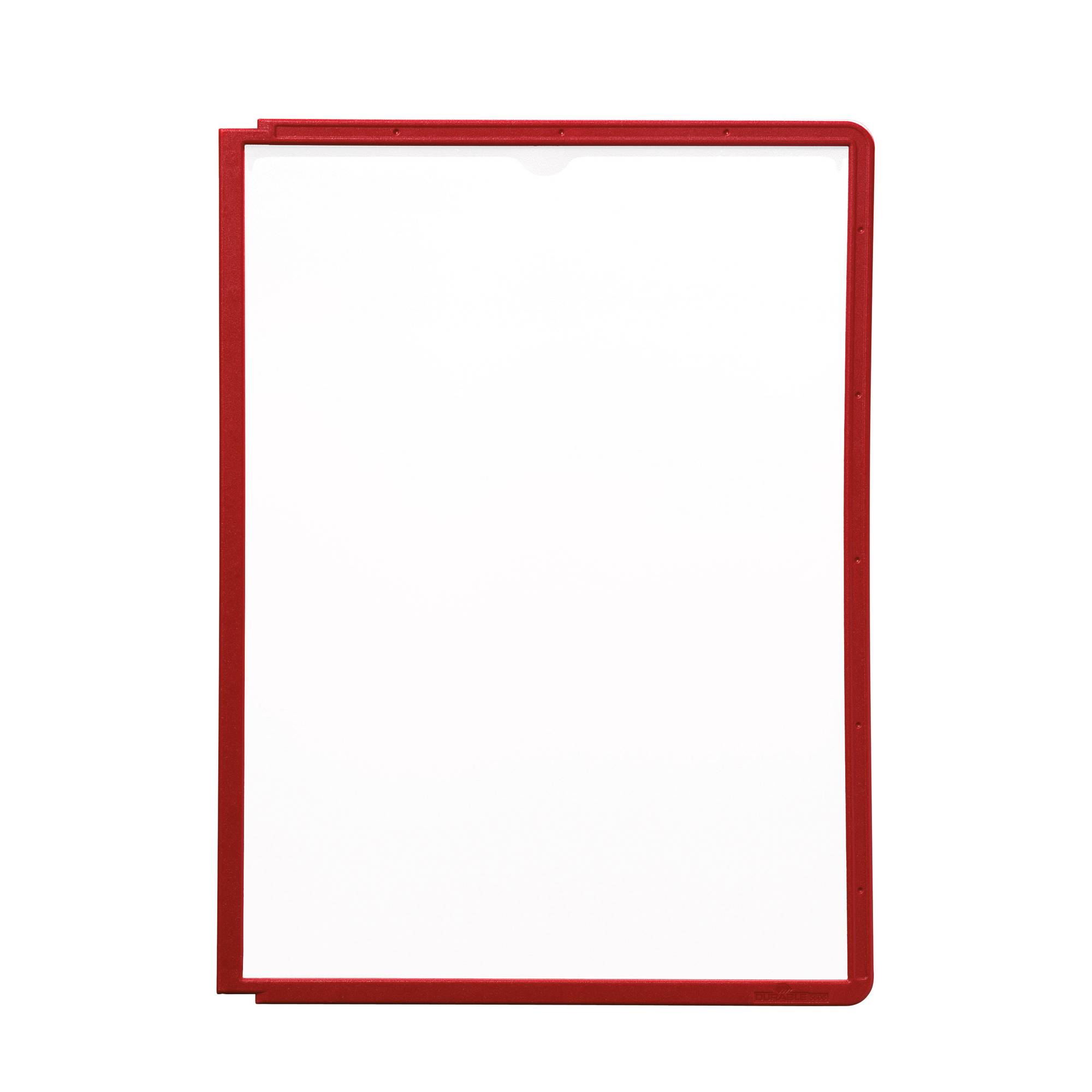 Sichttafel SHERPA Panel DIN A4 PP rot-0