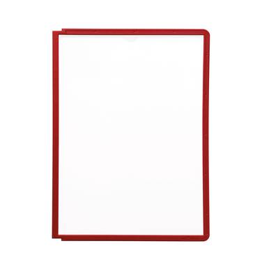 Sichttafel SHERPA Panel DIN A4 PP rot