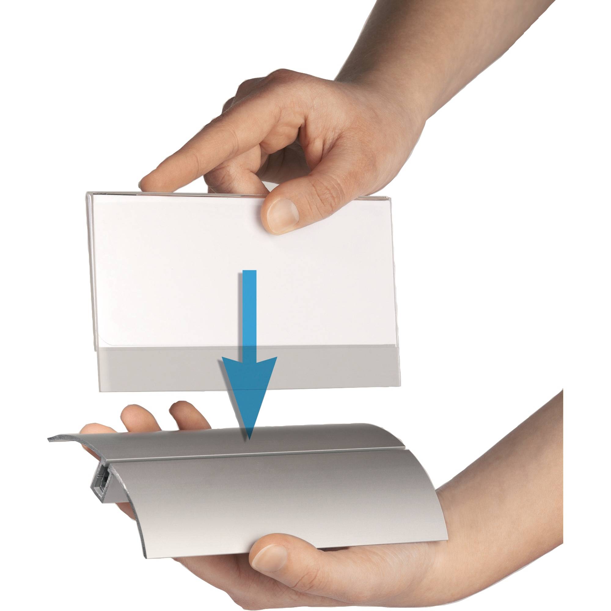 DURABLE Tischnamensschild Desk Presenter 820319 297x105mm tr-3