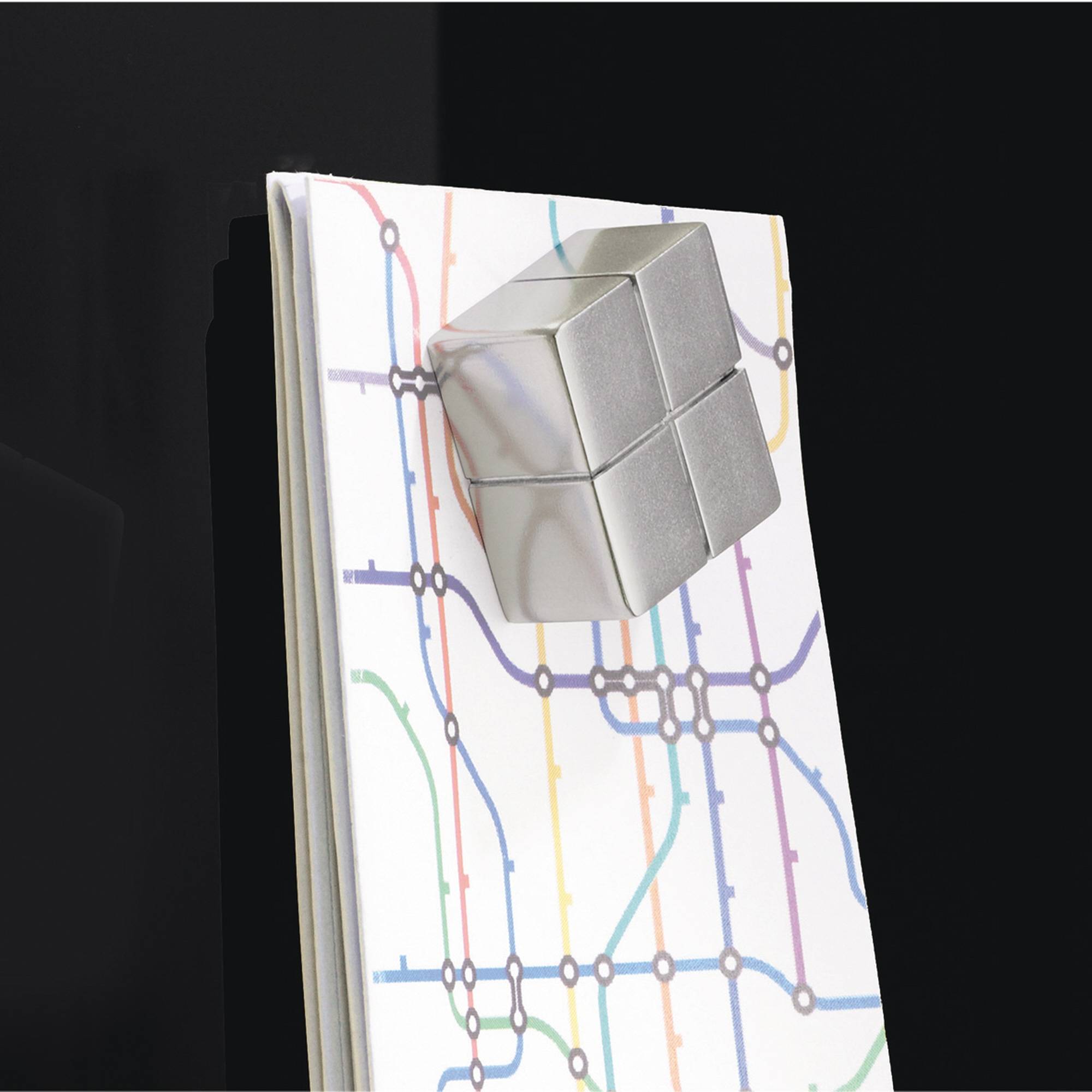 Magnetboard Artverum 60x40cm Glas schwarz-2