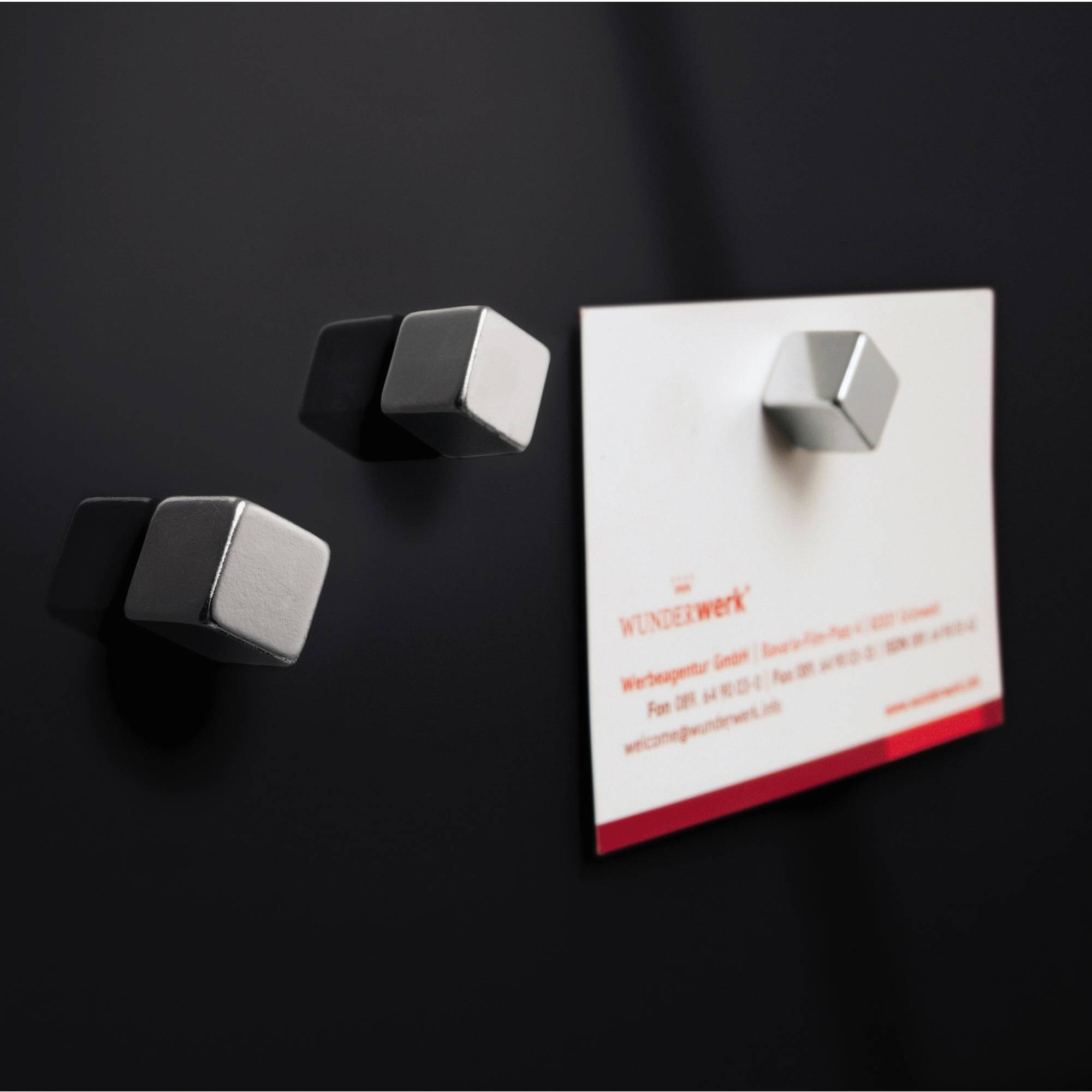 Magnetboard Artverum 910x460x15mm Glas schwarz-3