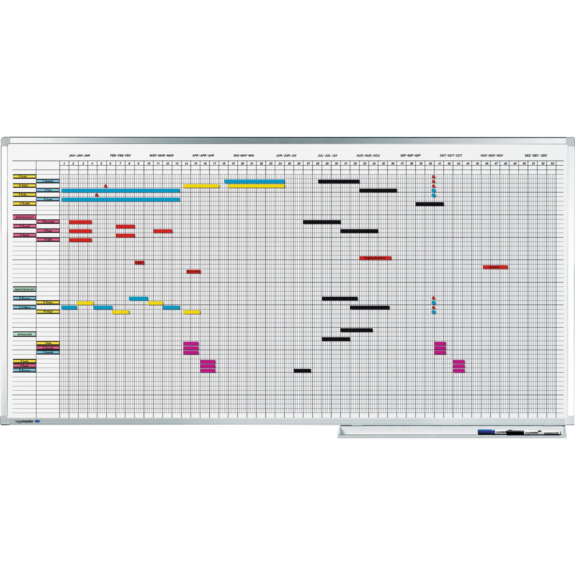 Jahrespl. Professional 75x150cm 50 Personen ws-3