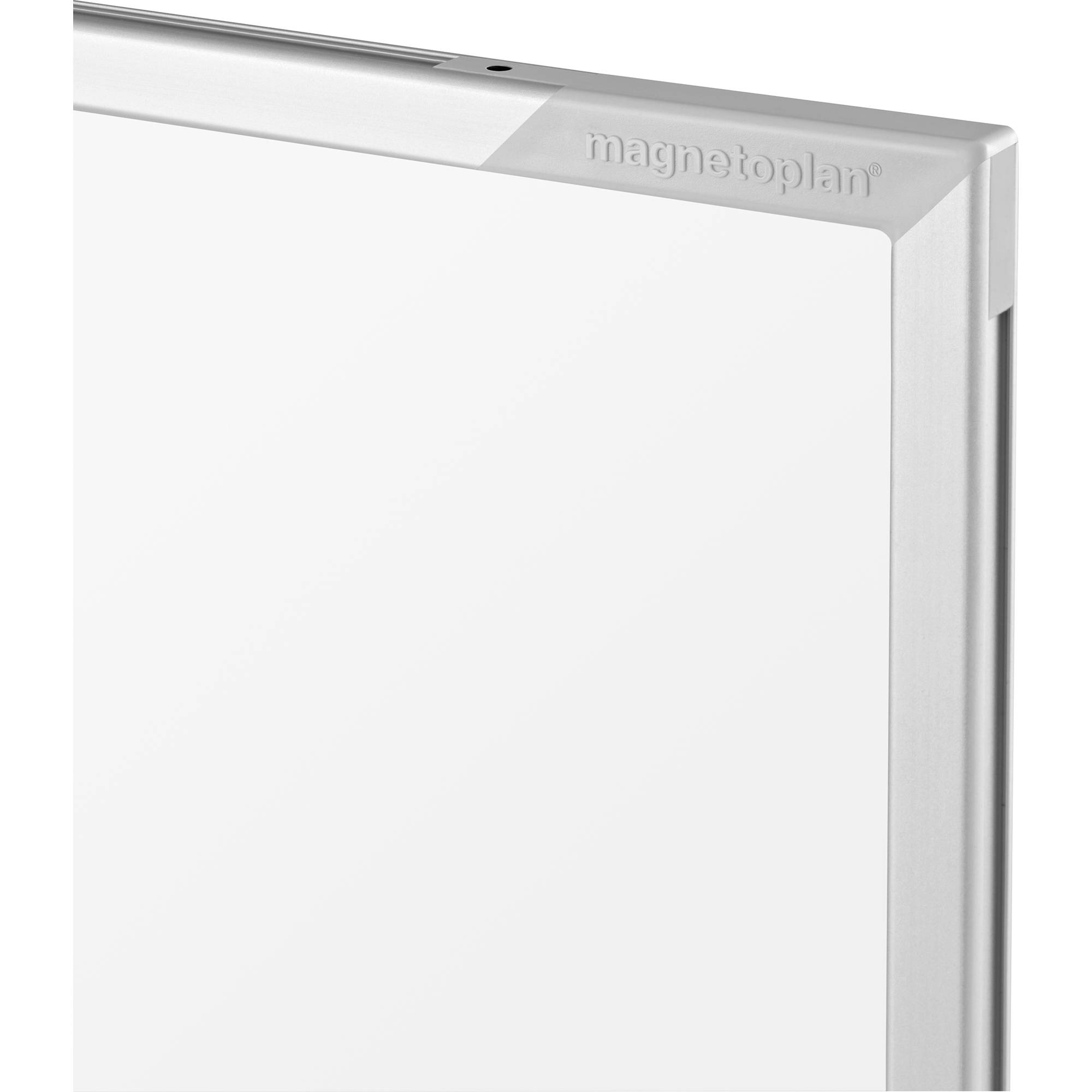 magnetoplan Whiteboard CC Mobil (B x H) 1200 mm x 900 mm Weiß emailliert Beide Seiten nutzbar, Inkl. Ablageschale-1