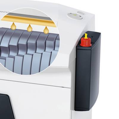 Aktenvernichter SECURIO B34 Auffangvolumen 100 l mit Öler Partikel 12 - 13 Blatt. HSM GmbH & Co.KG 17751149-3