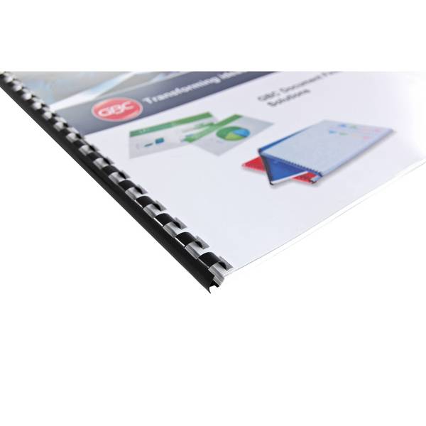 Plastikbinderücken DIN A4 12mm rot 100 St./Pack. - Artikel: 125242930